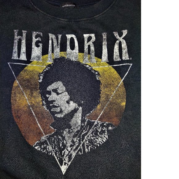 Jimi Hendrix Live Rock & Republic blues rock Official Pullover S NWT - Picture 2 of 4